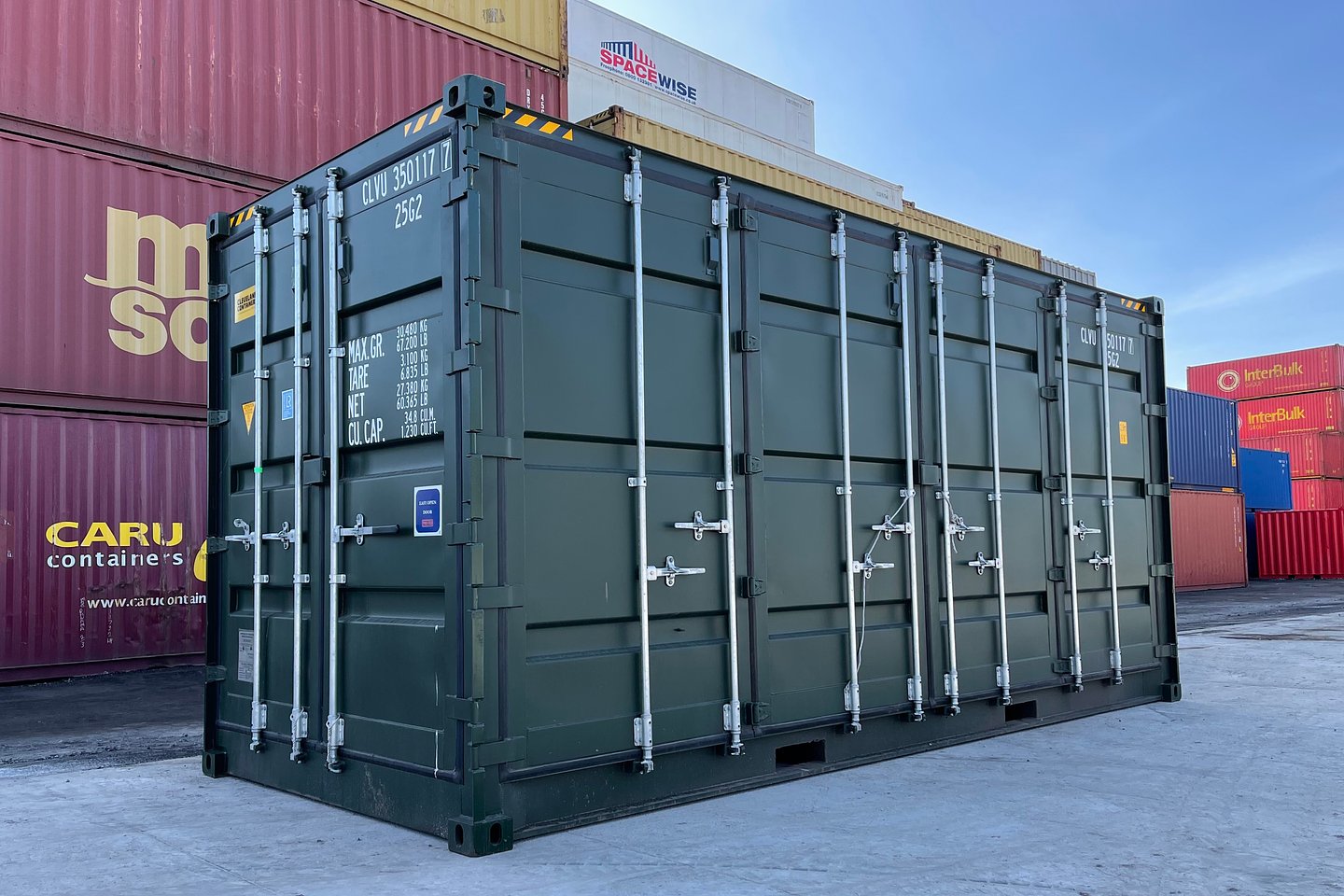 20 Fuß Open Side Container